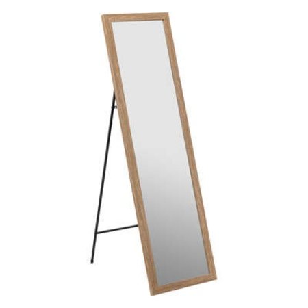 5FIVE Staande Spiegel - Glas - 35x125cm - Zwart