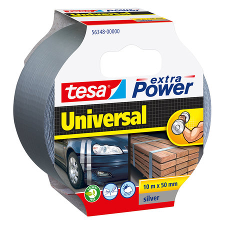 Tesa Ducttape Extra Power Universal Grijs 10m x 48mm