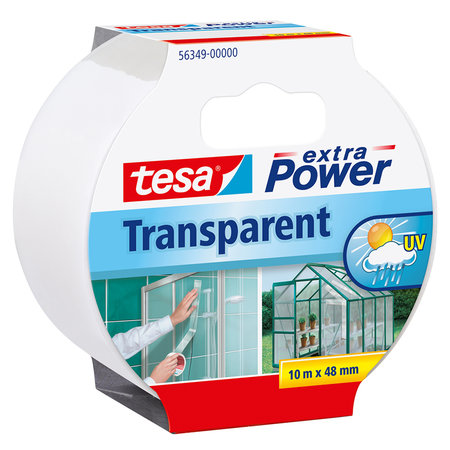 Tesa Ducttape Extra Power Universal Transparant 10m x 48mm
