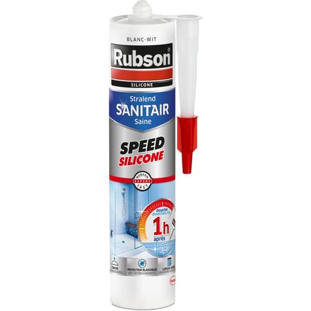 Rubson Sanitair Speed Silicone 280ml Wit
