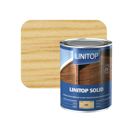Linitop Solid 280 Houtbescherming Kleurloos 1l