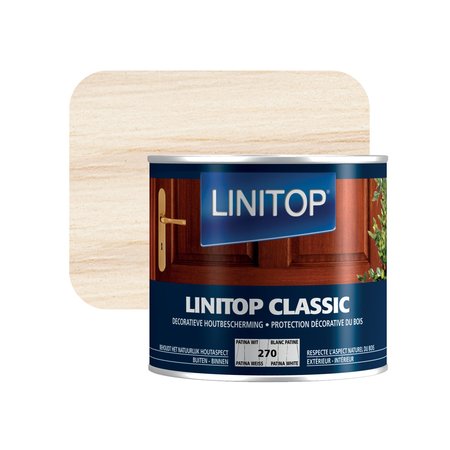 Linitop Classic 270 Houtbeits Patinawit 0,5l