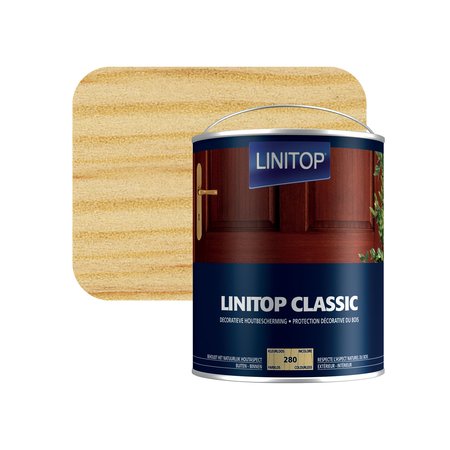 Linitop Classic 280 Houtbeits Kleurloos 2,5l