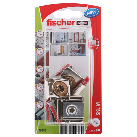 Fischer 4x Spiegelklem SKL M - 45490
