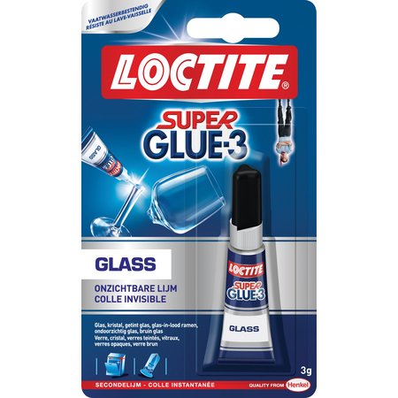 Loctite Super Glue 3 Glass 3gr