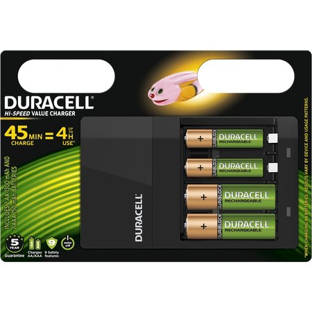 Duracell Oplader CEF 14 Hi-Speed Incl. Batterijen - 163760122