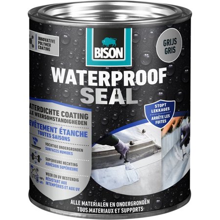 BISON Waterproof Seal Coating - Grijs - 1 kg