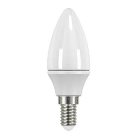 PROLIGHT Kaarslamp LED E14 4W Warm Wit, Melkwit Glas