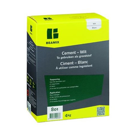 Beamix Cement Wit N°801 4kg