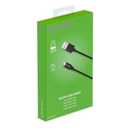 CELLY Datakabel USB-MicroUSB 1m