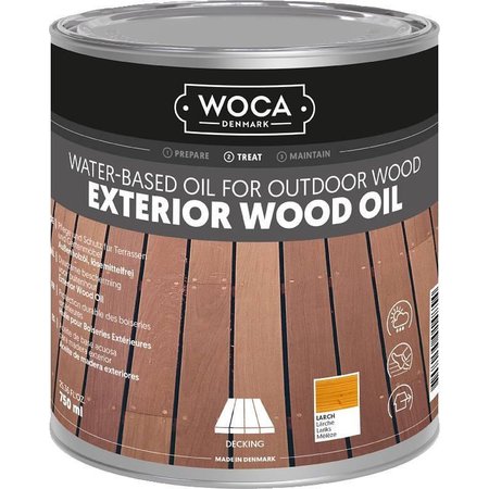 WOCA Exterior Wood Oil Larikshout, 750ml