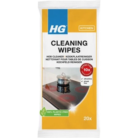 HG Cleaning Wipes Kookplaatreiniger