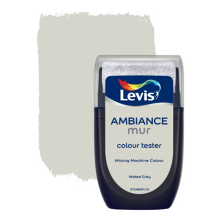 LEVIS Ambiance Tester Muurverf Extra Mat 30ml Misted Grey