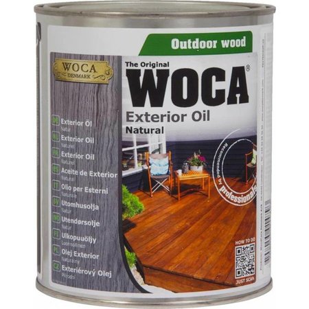 WOCA Exterior Oil Naturel - 750 ml