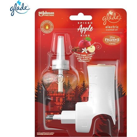 GLADE Electric Luchtverfrisser Spiced Apple Kiss + Navulling 20ml