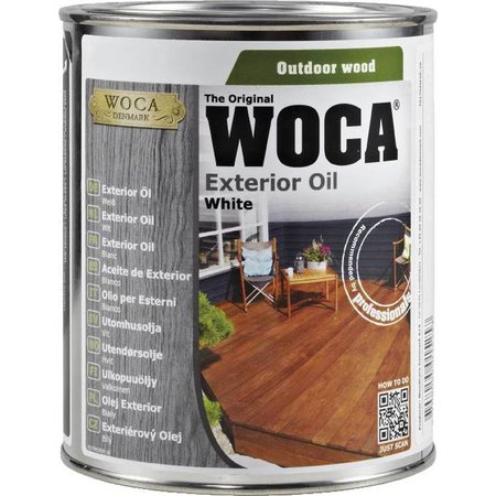 WOCA Exterior Oil Wit - 750 ml