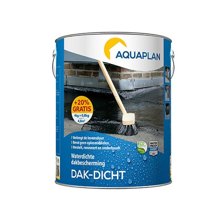 Aquaplan Dak-Dicht 4l + 20% Gratis