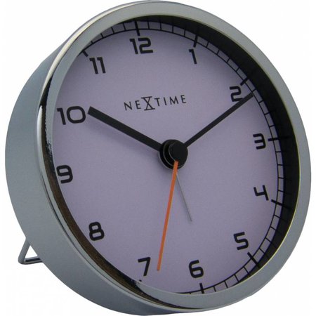 Nextime Company Alarm Alarmklok 9cm Wit