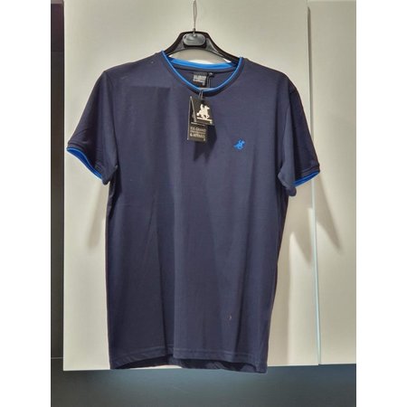 T-Shirt Donkerblauw Medium