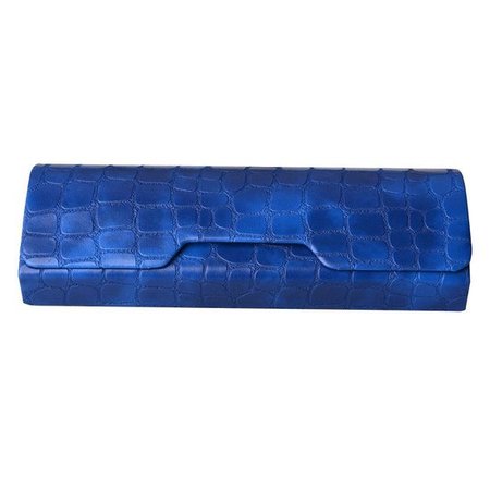 MELADY Brillenkoker Hard Case, 16x7cm, Blauw Kunststof