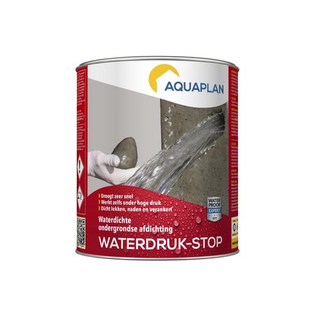 Aquaplan Waterdruk-Stop 1kg Grijs
