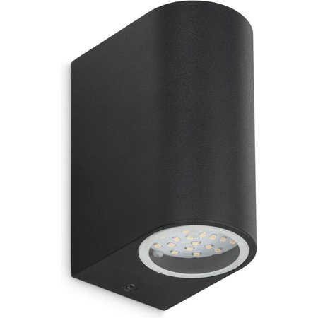 PROLIGHT Buitenlamp Forna Up/Down, LED 2x3W Zwart