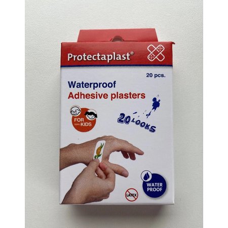 PROTECTAPLAST Waterproof Kids Wondpleister, 20 Stuks