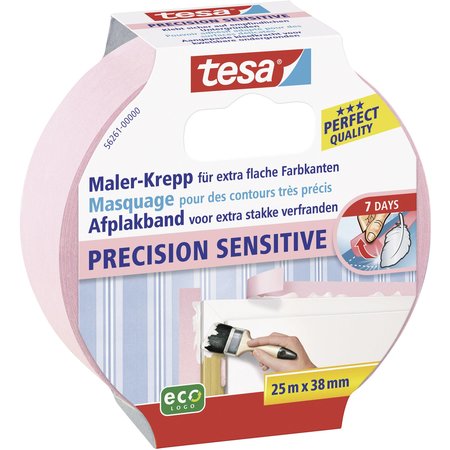 Tesa Afplakband Precision Sensitive 25m x 38mm