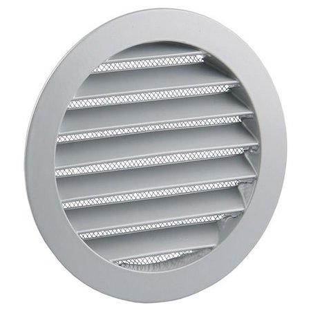Renson Schoepenrooster Rond Ø125mm Aluminium RAL 9006
