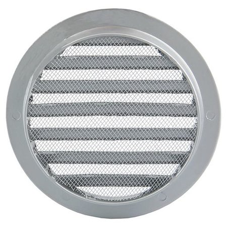 Renson Schoepenrooster Rond Ø125mm Aluminium RAL 9006