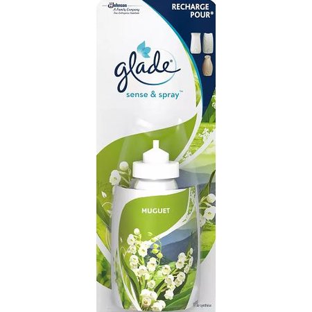 GLADE Sense & Spray Navulling voor Luchtverfrisser, Muguet, 18ml