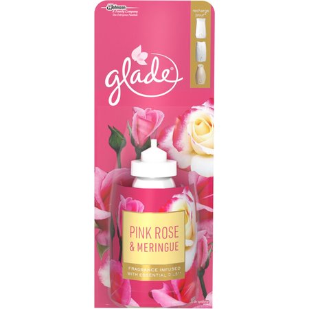 GLADE Sense & Spray Navulling voor Luchtverfrisser, Pink Rose & Meringue, 18ml