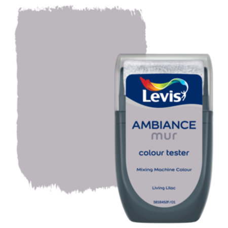 LEVIS Ambiance Mur Mat Colour Tester - Living Lila 30 ml
