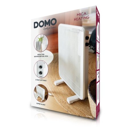 DOMO Verwarming Mica DO7354, 1500W Wit