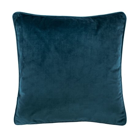 TISECO Sierkussen (gevuld) Velvet - Blauw - 45x45cm