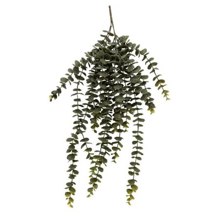 PRESENT TIME Kunstplant Hanging Eucalyptus - Groen - 19,1x59,7cm