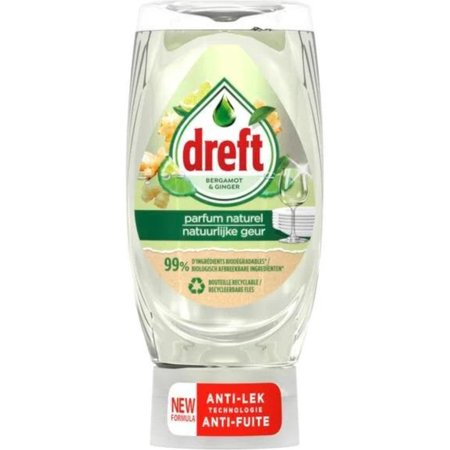 DREFT Naturals Afwasmiddel Bergamot & Ginger - 370 ml