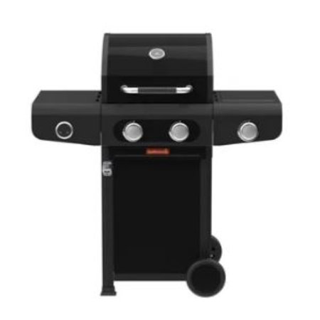 BARBECOOK Gasbarbecue Siesta 210 Graphite Zwart - 112x56x118cm