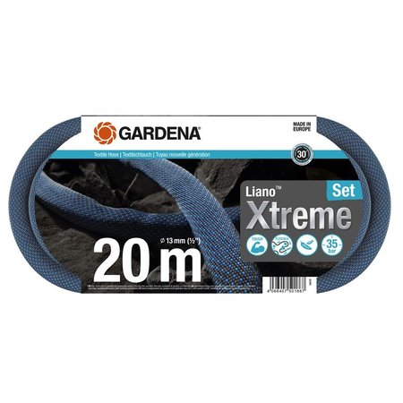 GARDENA Textielslangset Liano Xtreme - 20m Set