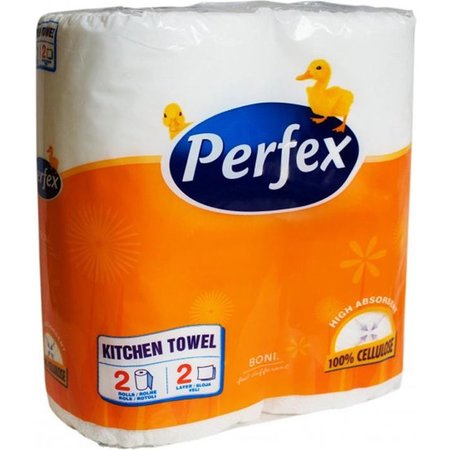 PERFEX Keukenpapier 2-Laags, 2 Rollen