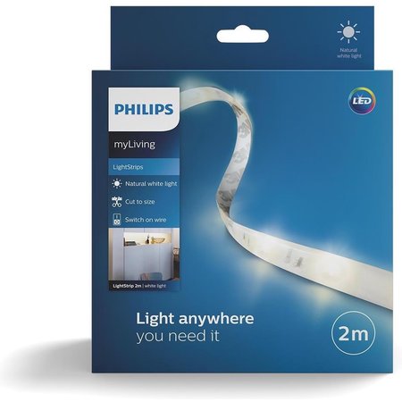 PHILIPS LED-Strip - 2 Meter - 11W - Wit