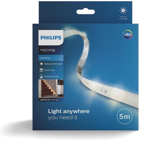PHILIPS LED-Strip - 5 Meter - 21W - Wit
