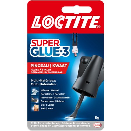 LOCLITE Secondelijm Super Glue-3 Brush - 5g