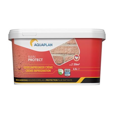 AQUAPLAN Rain Protect Gevelimpregneer Crème 2,5l