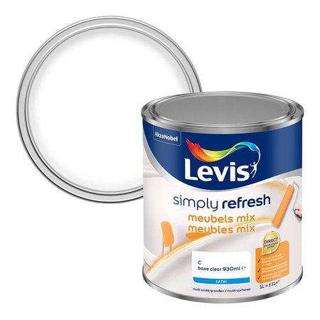 LEVIS Simply Refresh Meubels Satin Clear 930ml