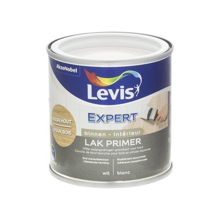 Levis Expert Lak Primer Binnen Wit 250ml