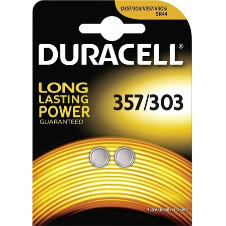 Duracell 2x Batterij 357/303 1,5V - 163751276