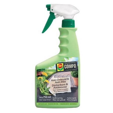 Compo Anti-Onkruid & Anti-Mos Spray 750ml