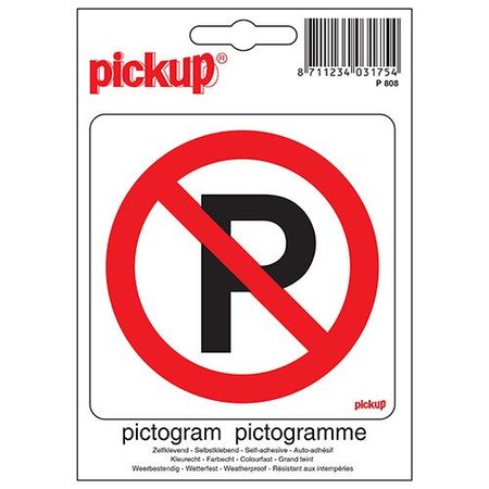 Pickup Pictogram Verboden Te Parkeren