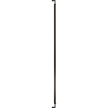 FANTASIA LED Wandlamp 'Guri' 54W 3000K 180cm Zwart Dimbaar